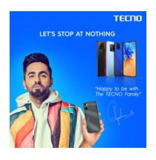 TECNO appoints Ayushmann Khurrana as its Indian brand ambassador for 2021