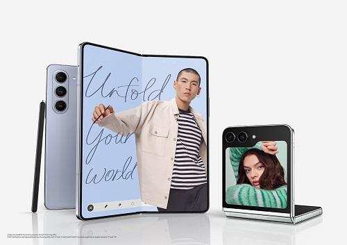 Samsung Galaxy Z Flip5 and Galaxy Z Fold5