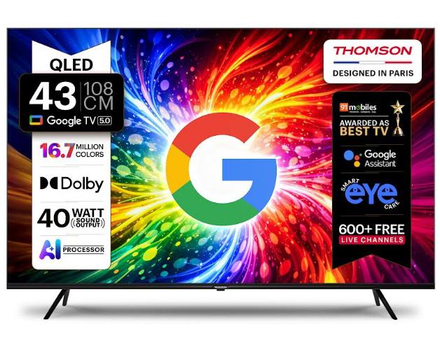 THOMSON QLED Google 5.0 TV
